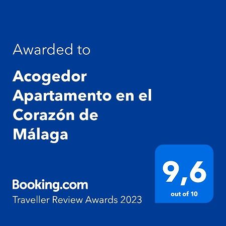 Appartement Acogedor Apartamento En El Corazon De Málaga Extérieur photo
